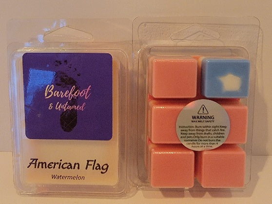 American Flag Watermelon Premium Soy Wax Melt