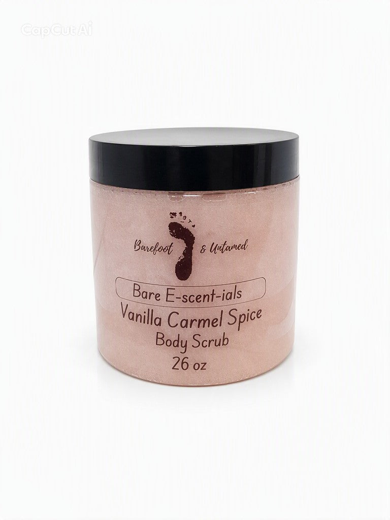 Vanilla Carmel Spice Sugar Body Scrub 26 oz