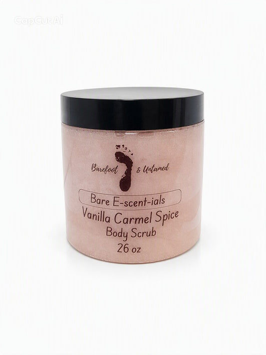 Vanilla Carmel Spice Sugar Body Scrub 26 oz