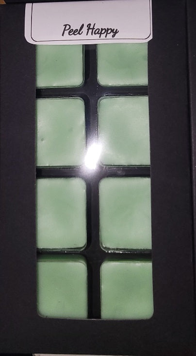 Peel Happy - A gentle mixture of grapefruit, sweet orange, tangerine, lemon, lime and marjoram essential oils Wax Melt